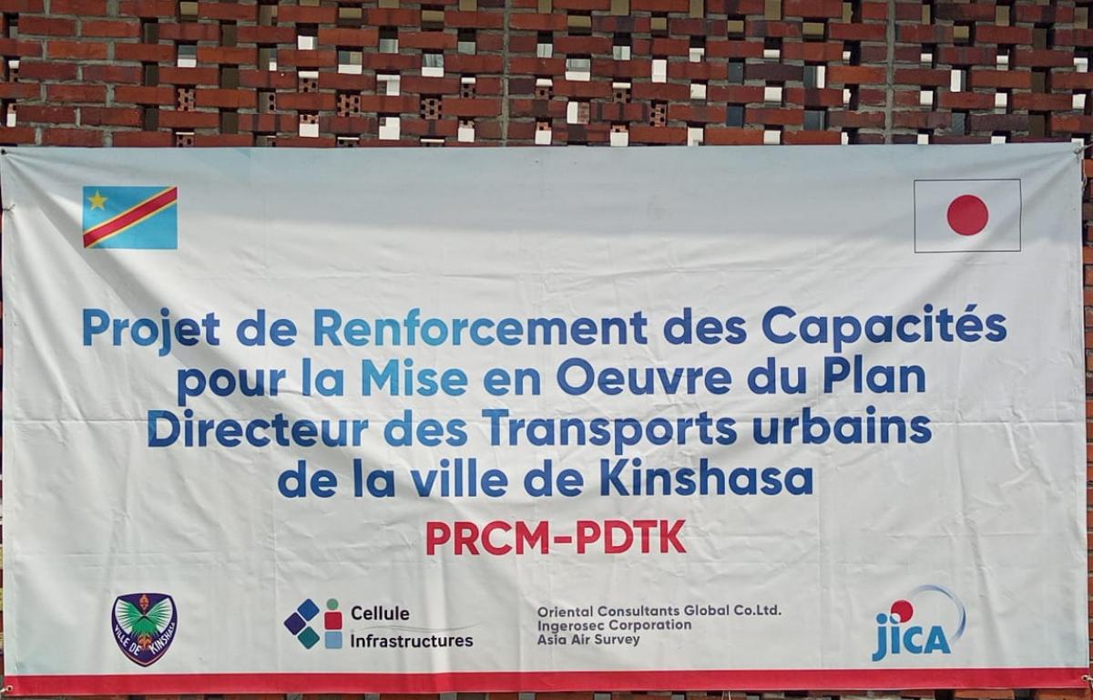 Les bailleurs discutent sur le plan directeur des transports de Kinshasa