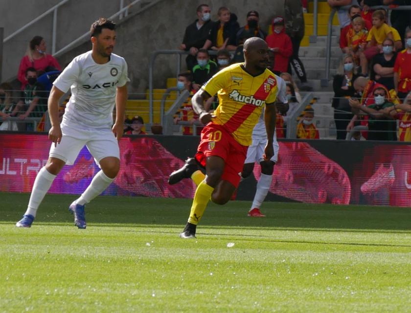 Gaël Kakuta lors du match amical Lens-Udinese (4-1).