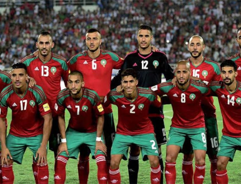 L'équipe nationale du Maroc 