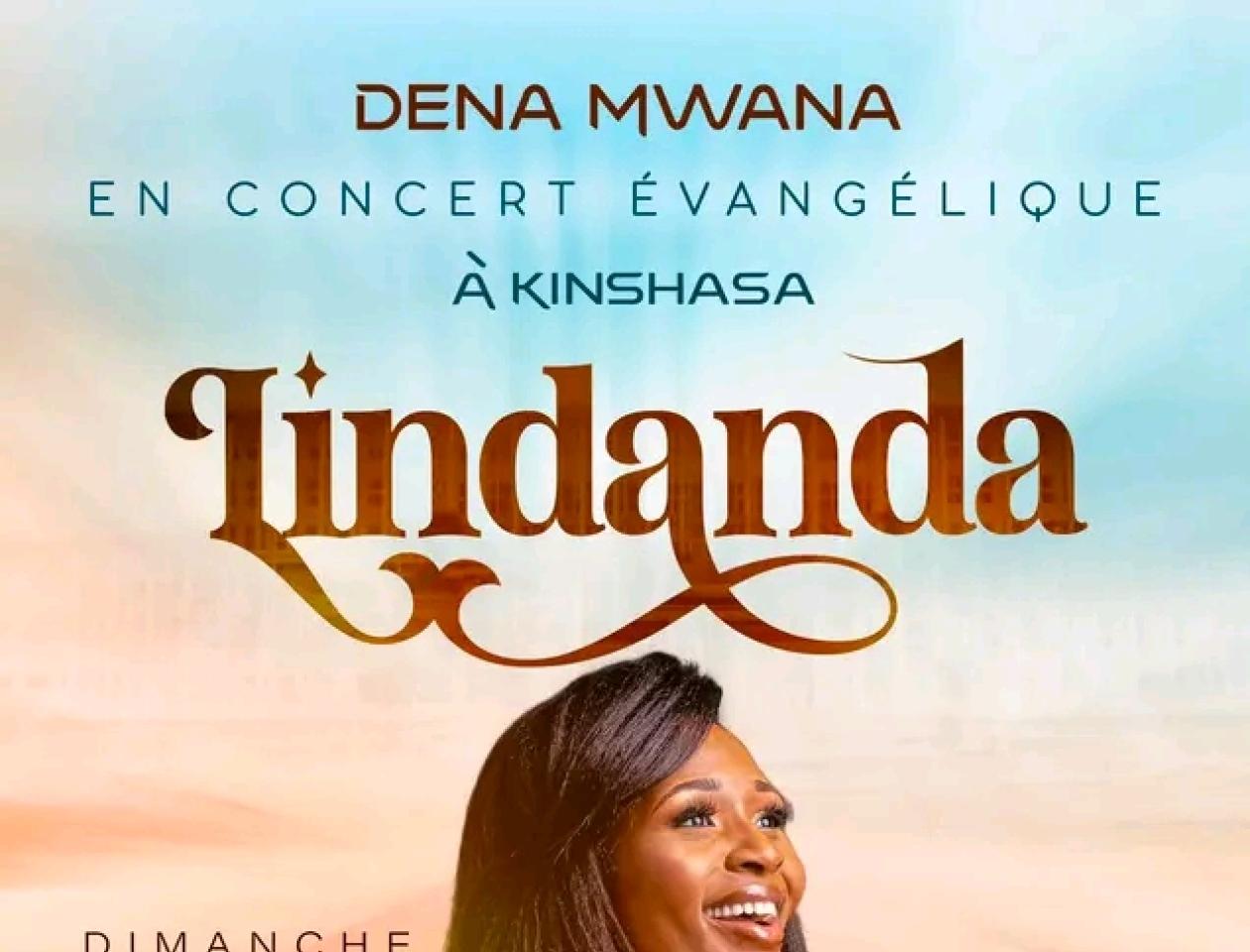 Affiche du concert Lindanda de Dena Mwana 